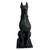 Estatueta de Cachorro Doberman Rustico em Ferro Fundido - Pollo Fundidos