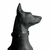 Estatueta de Cachorro Doberman Rustico em Ferro Fundido - loja online