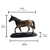 Escultura em Aluminio Cavalo Pequeno Ouro - comprar online