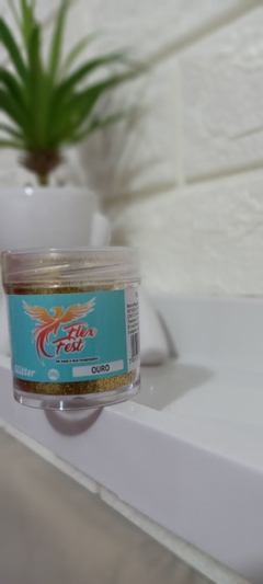 GLITER OURO 25G