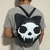 Bag e mini mochila Gato esqueleto terror horror trash halloween