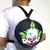 Bag e mini mochila palhaços assassinos o filme versão verde halloween trick or treat horror trash geek halloween - comprar online