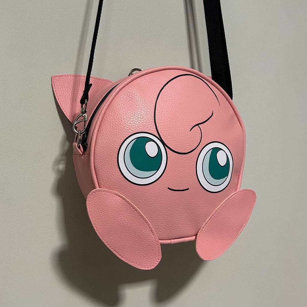 Bag e mini mochila Pokemon Jigglypuff desenho geek anime