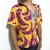 Camisa de botão - Banana pink leopardo - Allmadas