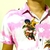 Camisa de botão - Black angels versão pink - comprar online