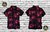 Camisa de Botão - Flowers Lines and Snakes Neon Pink version