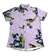 Camisa de botão - Tropical Mirtilo Blueberry