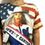 Camiseta t-shirt beyonce versão cowboy carter bandeira eua - comprar online