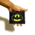 Carteira slim - the batman o filme super herói desenho geek logo preto e amarelo simbolos morcego