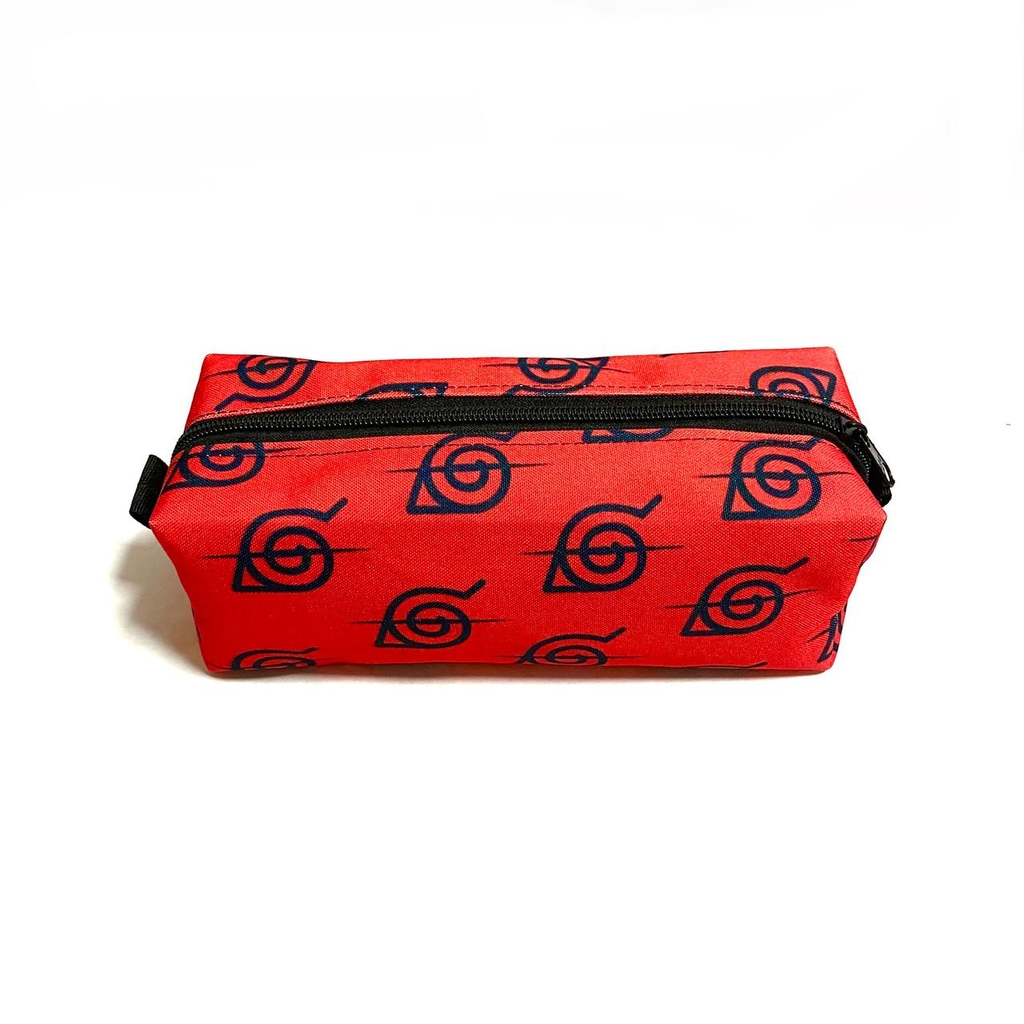 Kit Mochila + Estojo Akatsuki (naruto - Modelo Nuvens)