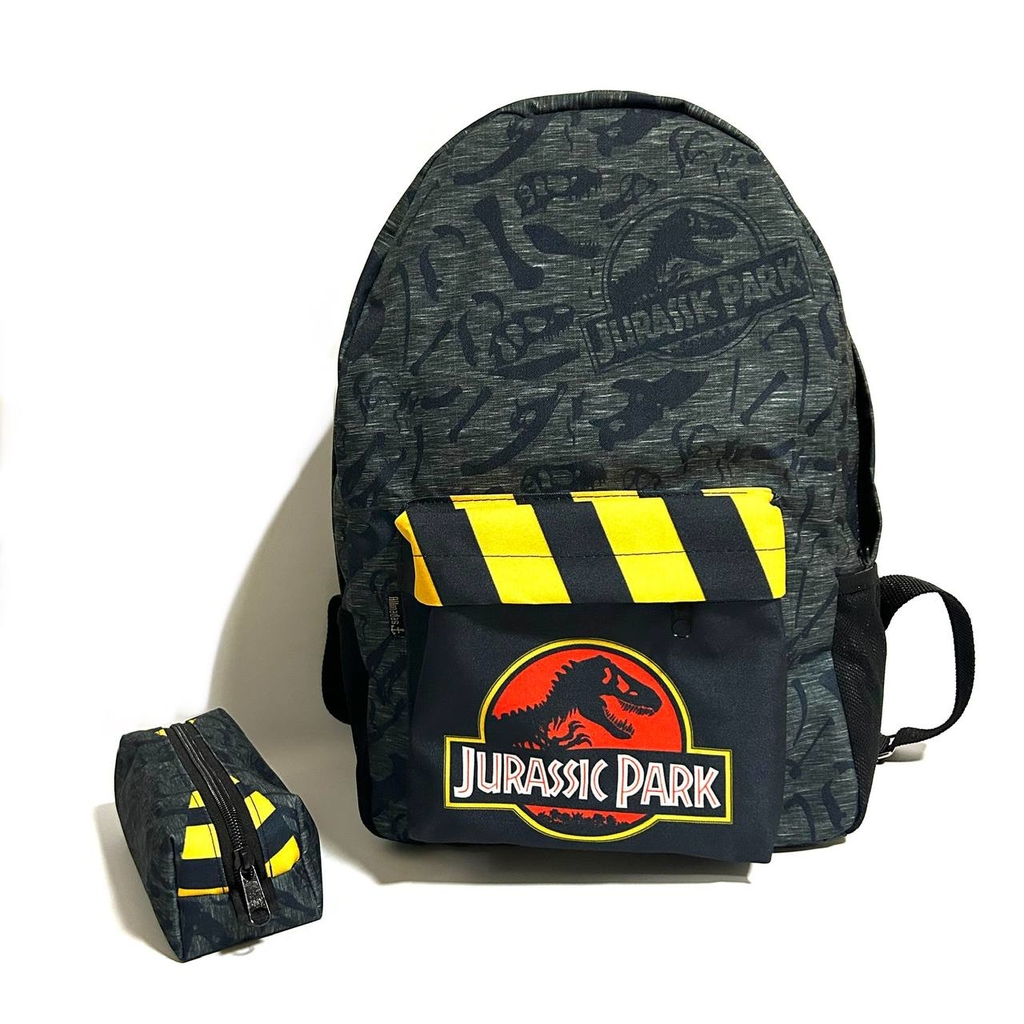 JURASSIC WORLD-T-REX - Set Escrita - Micro Mochila - 6 Peças