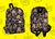 Mochila - Miley Cyrus - Heads on Glitter Pattern Version Black