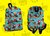 Mochila - BTS - Love Yourself Answer - Heads Blue Pattern