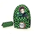 Kit mochila e estojo - Demon slayer kimetsu no yaiba tamanho grande padrão escolar e viagem