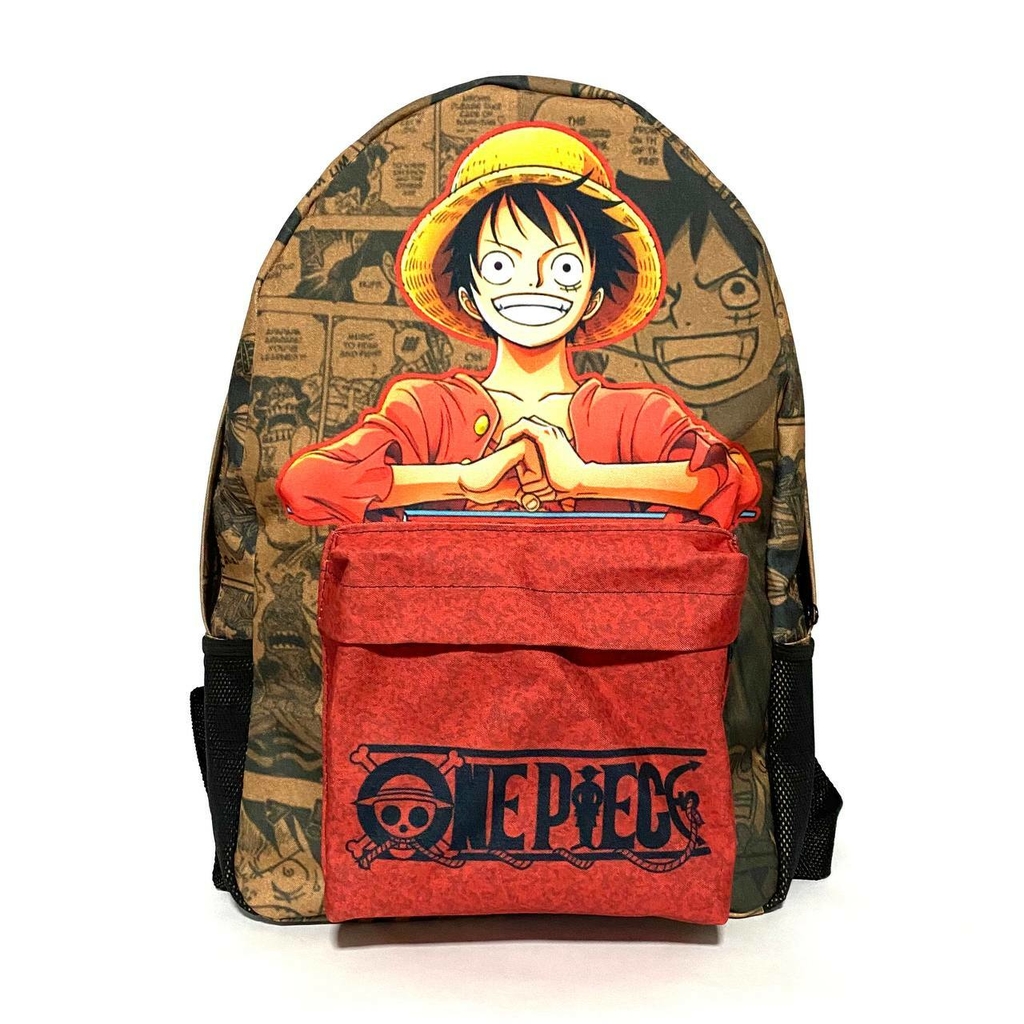 Kit mochila e estojo - One piece luffy personagem anime desenho tamanho  grande padrão escolar e viagem, anime one piece personagens - thirstymag.com