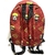 Kit mochila e estojo naruto e boruto chibi red pattern tamanho grande padrão escolar e viagem - Allmadas