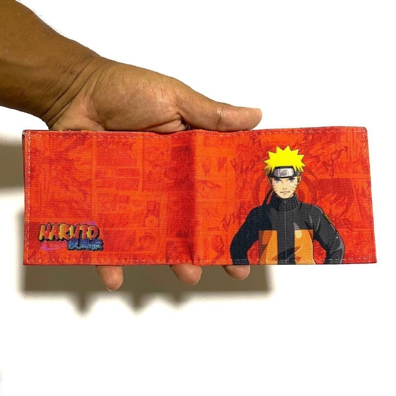 Carteira - Naruto uzumaki akatsuki shippuden desenho anime geek