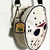 Mini Mochila e Bag 2 produtos em 1 - Jason Voorhees mascara filme sexta-feira 13 halloween Terror Horror Trash