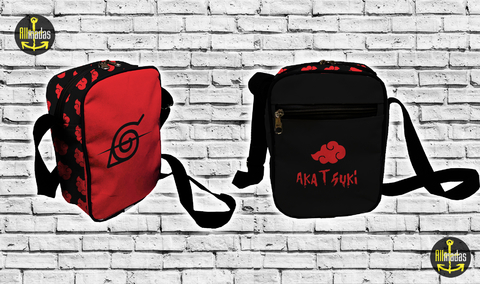 Kit mochila e estojo grande padrão escolar Naruto uzumaki versão clone das  sombras anime desenho geek