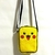 Shoulder bag bolsa lateral Pokemon pikachu face desenho anime geek