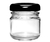 50 Potes vidro brigadeiro 40 ml mini geleia tempero vela geleinha tampa aluminio