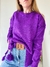 Sweater Pompom Violeta - comprar online