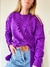 Sweater Pompom Violeta - Cielo Store
