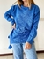 Sweater Pompom Azul