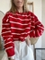 Sweater Crop Dublin rojo - comprar online
