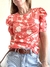 Remera Princesa Flor Coral - comprar online