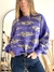 Sweater Lyon Violeta/Print - Cielo Store