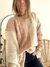 Sweater Zagreb Rosa/Crema - comprar online