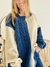 Sweater Zagreb Azul/Crema - comprar online