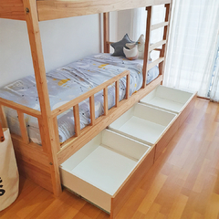 Imagen de Cama Cucheta Casita Con Cajonera