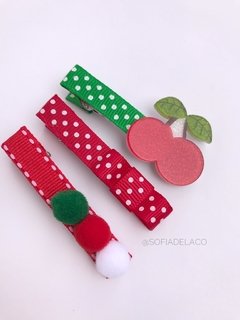 Hair clip frutas