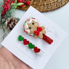 Hair clips biscoito de Natal - comprar online