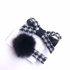 Hair clips pied de poule  - comprar online