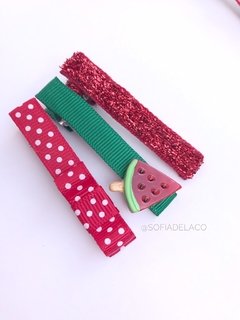 Hair clip frutas - comprar online