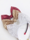 Tiara Antonela tule Glitter - comprar online