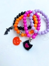 Kit pulseiras Halloween