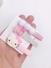 Hair clips hello kitty - comprar online