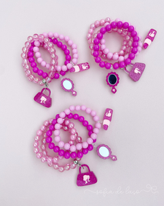 Kit pulseiras make Barbie - comprar online