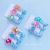 Hair clips fundo do mar