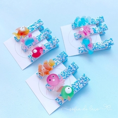 Hair clips fundo do mar - comprar online