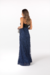 Vestido Longo Lilly - Azul Marinho - loja online