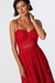 Vestido Toulouse - Vermelho - comprar online