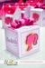 Imagem do Caixa Cubo c/ laço - Barbie