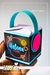 Caixa Cubo Fone Neon na internet