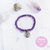 PULSERA AMATISTA, AMULETO OJO PROTECTOR - comprar online