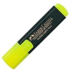 RESALTADOR FABER CASTELL TEXLINER AMARILLO